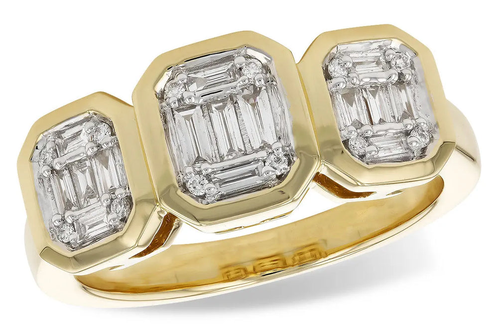 Triple Bezel Ring Allison Kaufman