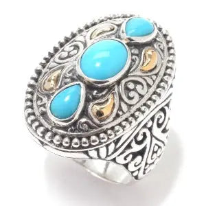 Turquoise Ring Samuel B Collection