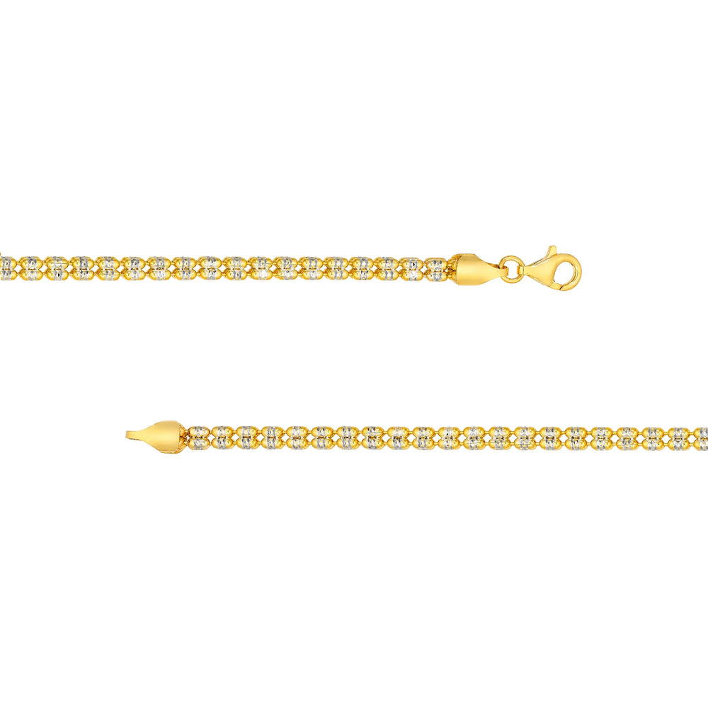Two Tone Ice Bracelet Midas