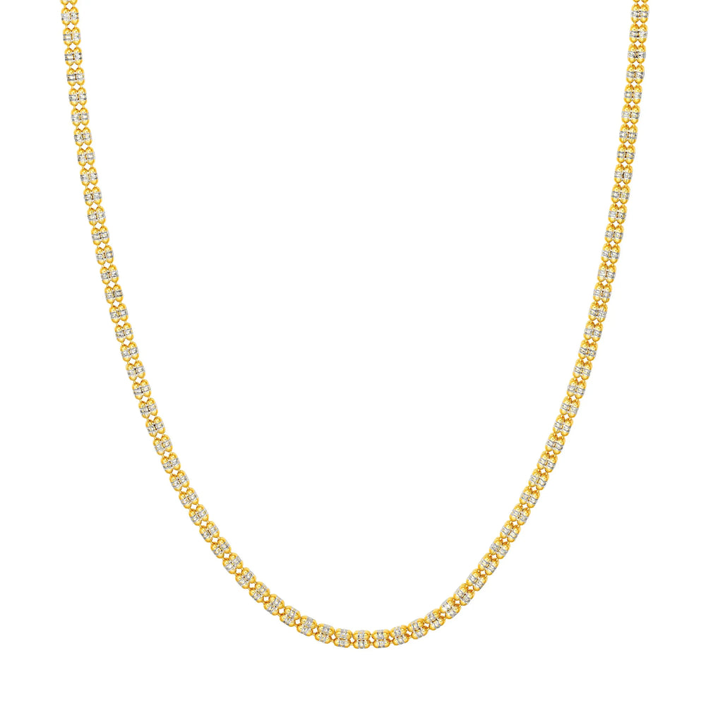 Two Tone Ice Chain Midas
