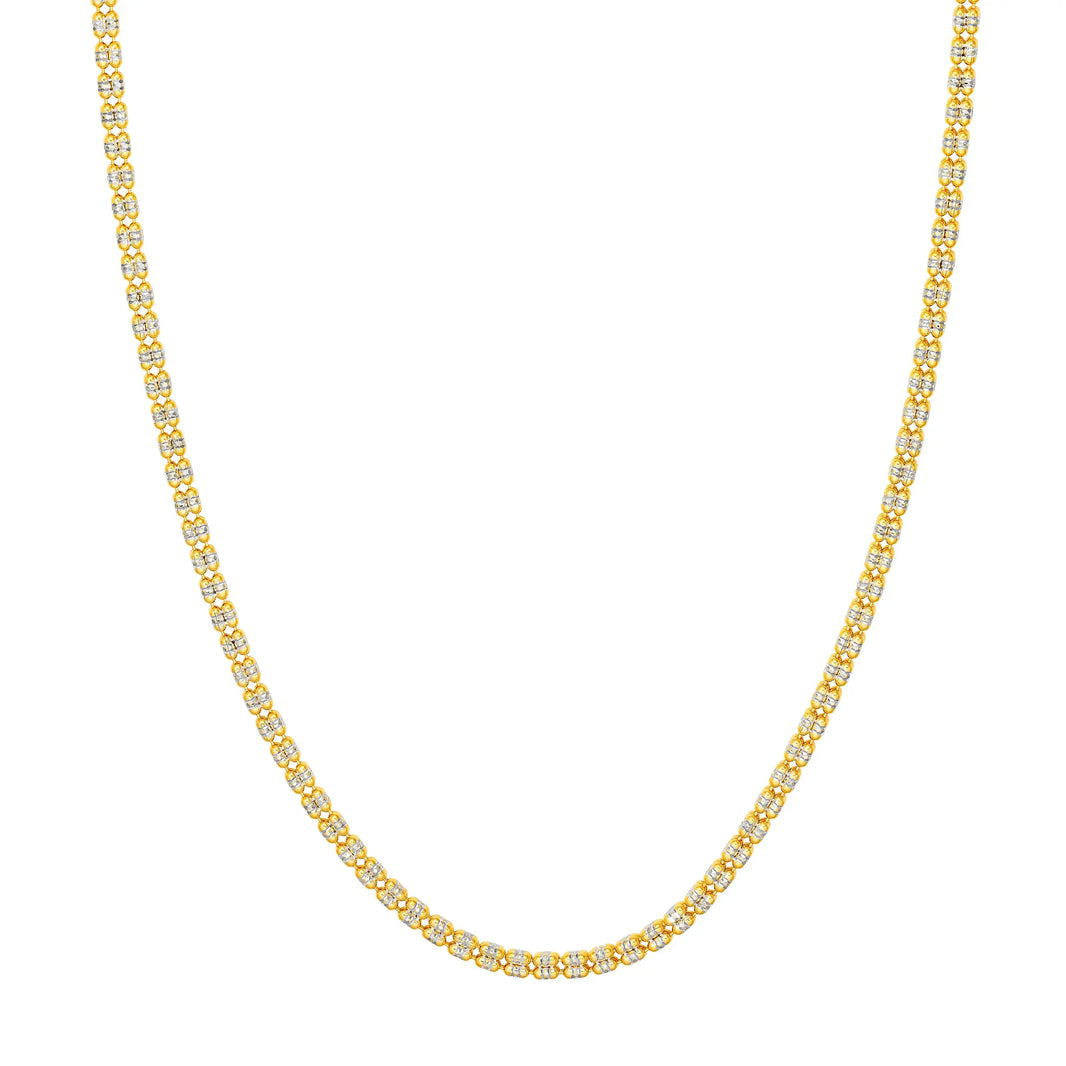 Two Tone Ice Chain Midas