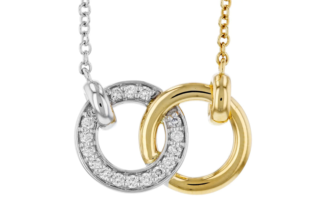 Two Tone Interlocking Circle Allison Kaufman