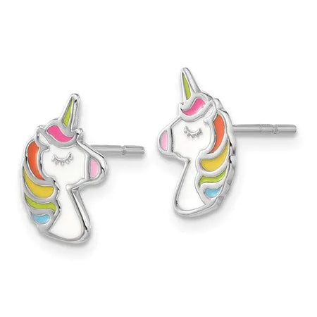 Unicorn Stud Earrings Quality Gold of Cincinnati