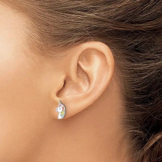 Unicorn Stud Earrings Quality Gold of Cincinnati