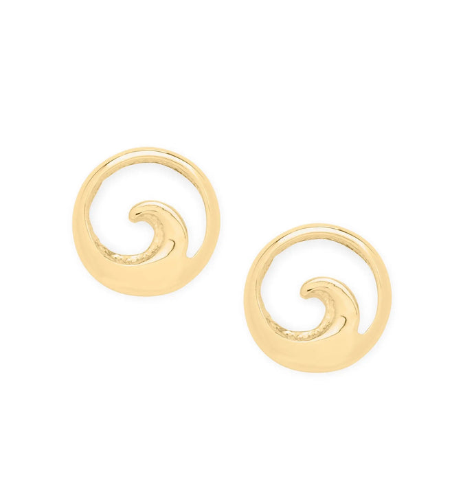 Wave Stud Earrings D'Amico Manufacturing Co., Inc.