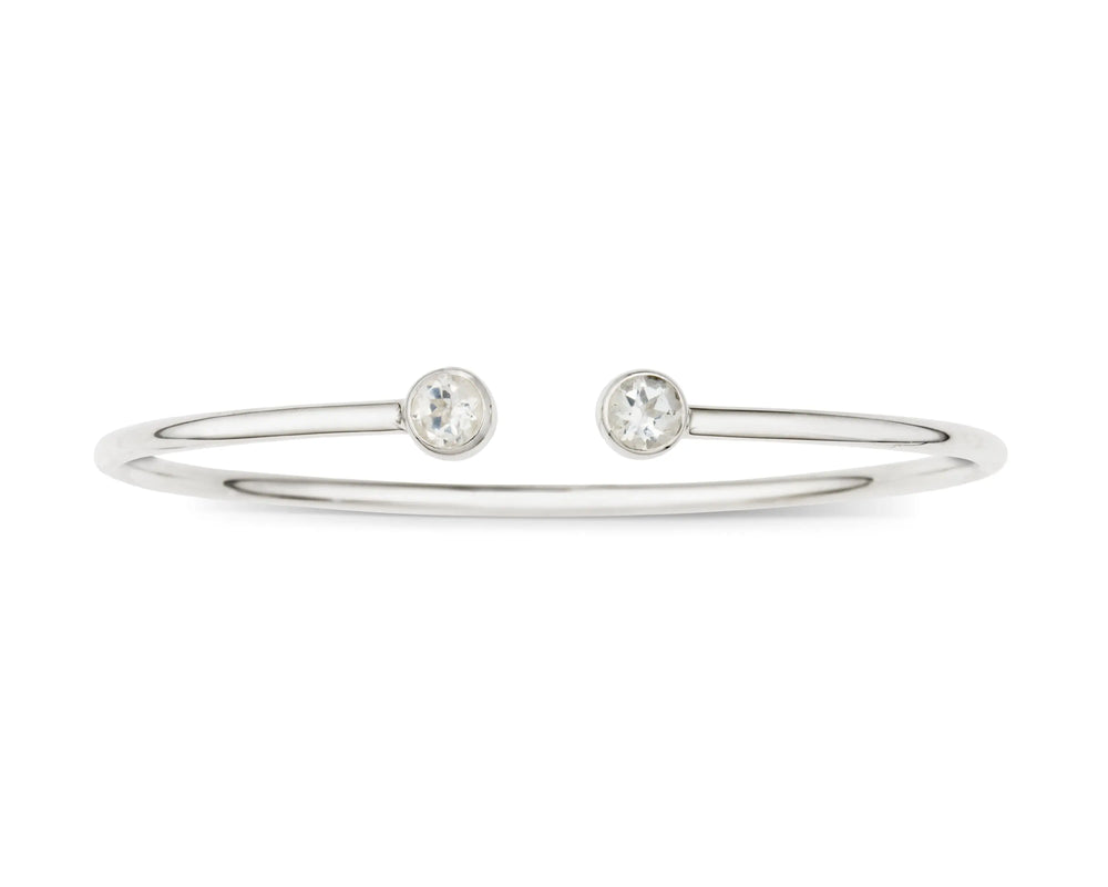 White Topaz Cuff D'Amico Manufacturing Co., Inc.
