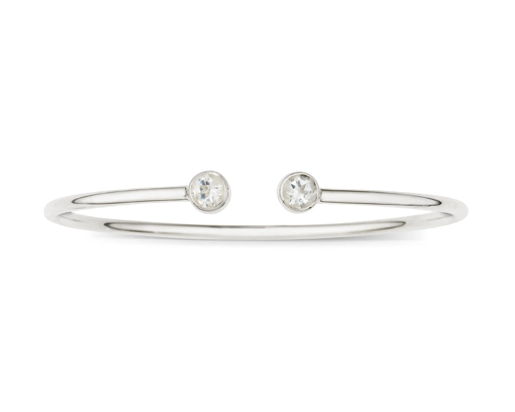 White Topaz Cuff D'Amico Manufacturing Co., Inc.