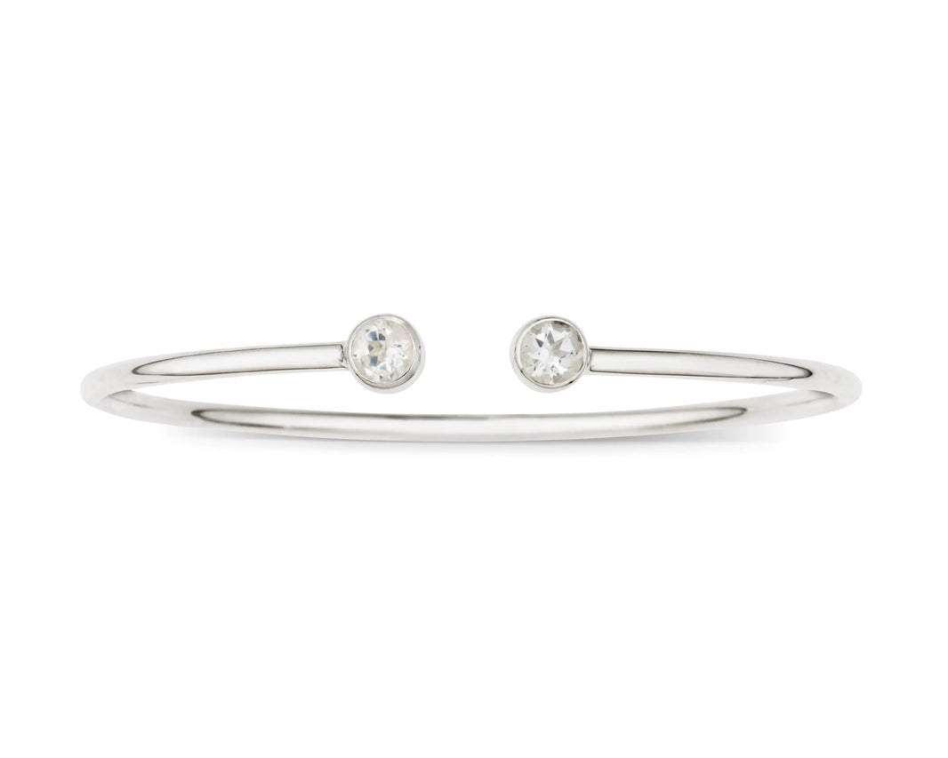 White Topaz Cuff D'Amico Manufacturing Co., Inc.