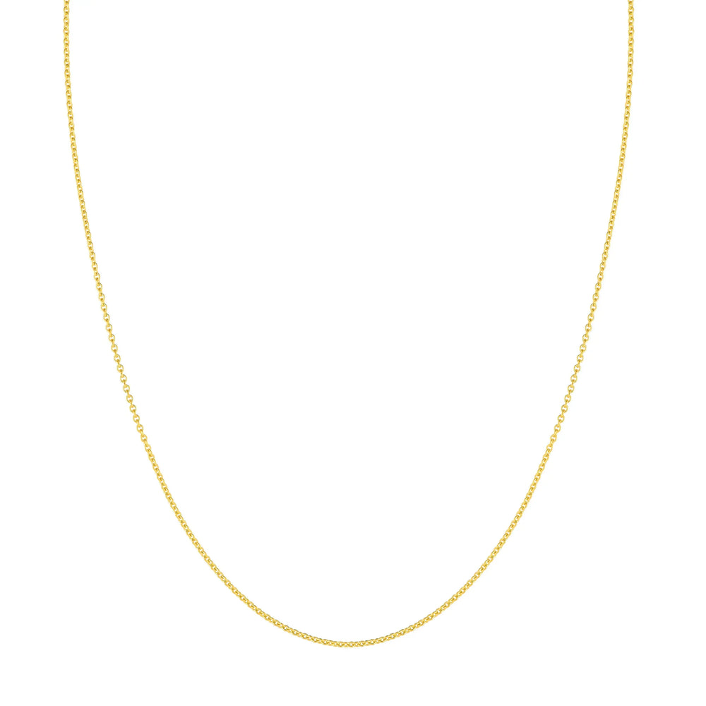 Yellow Gold 1.5mm Cable Chain Midas