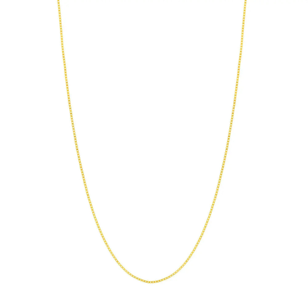 Yellow Gold Box Chain Midas