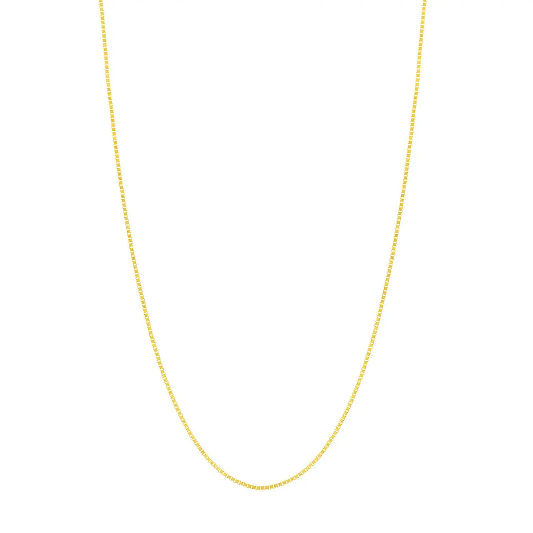 Yellow Gold Box Chain Midas