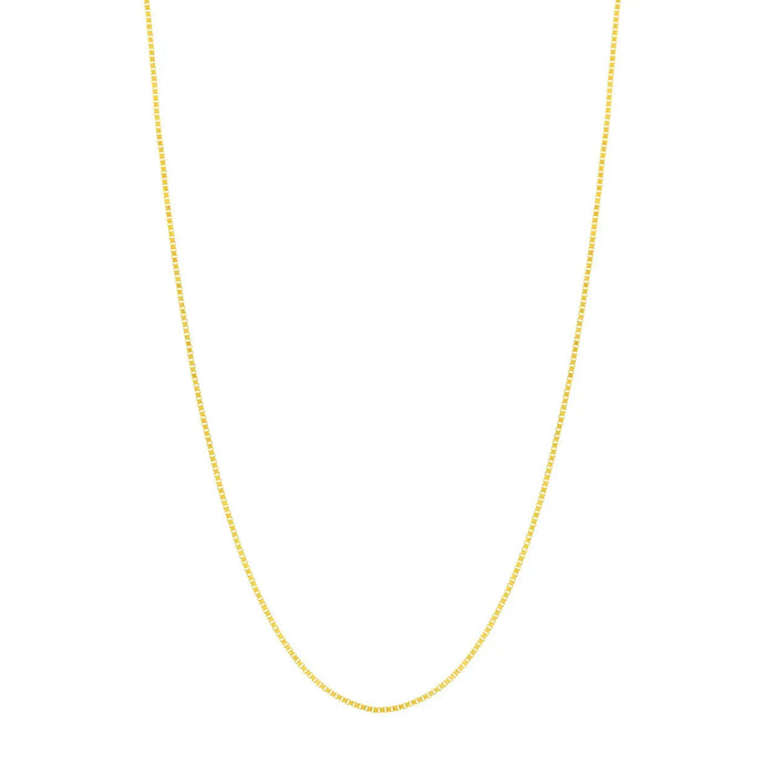 Yellow Gold Box Chain Midas