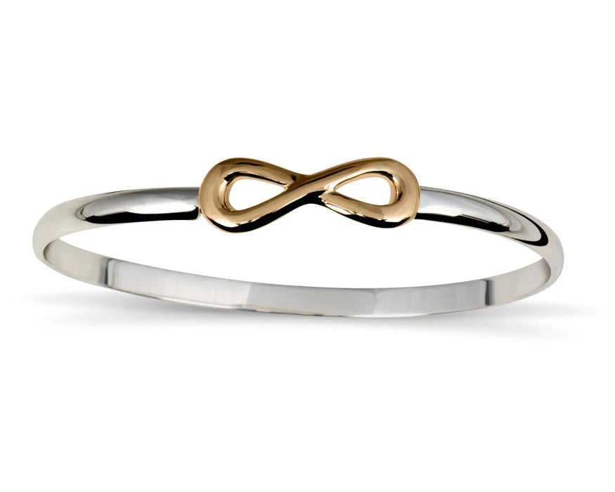 Bangle Bracelet with Infinity Symbol king-jewelers-0ce7